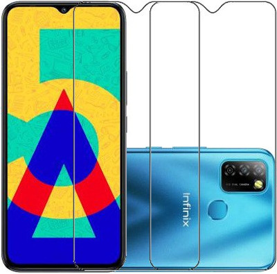 HOBBYTRONICS Tempered Glass Guard for INFINIX SMART 5A(Pack of 2)