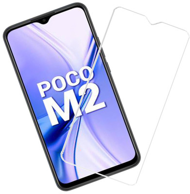 SHREESHA Tempered Glass Guard for Poco M2(Pack of 1)