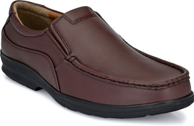 EEGO ITALY Plus Size Light Weight Slip On For Men(Brown , 14)