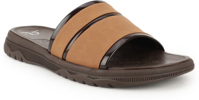 CARLTON LONDON Men Slides(Tan , 7)