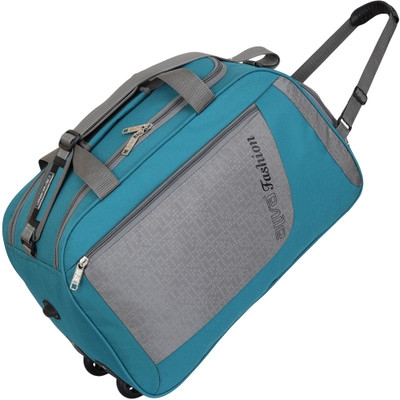Aliva Aliya Duffle (Expandable) WDB-1131 Stylish Branded Wheel Duffel Bag Duffel With Wheels (Strolley)