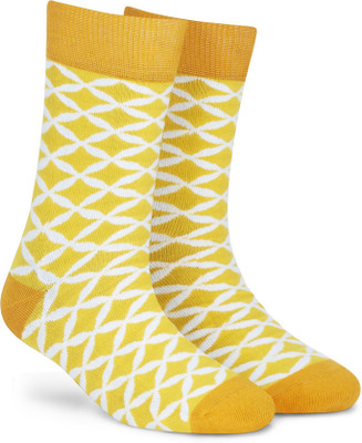 Dynamocks Men & Women Printed Mid-Calf/Crew
