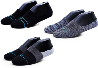 Dynamocks Men & Women Peds/Footie/No-Show(Pack of 3)