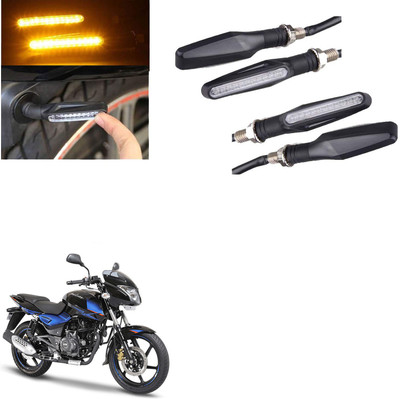 COMICAL Front, Rear LED Indicator Light for Bajaj Pulsar 150 DTS-i(Yellow)
