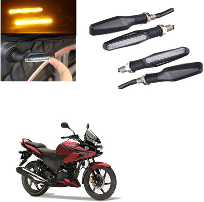COMICAL Front, Rear LED Indicator Light for Honda CBF 125(Yellow)