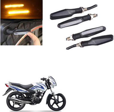 COMICAL Front, Rear LED Indicator Light for TVS Star Sport(Yellow)