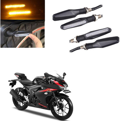 COMICAL Front, Rear LED Indicator Light for Suzuki GS 150R(Yellow)