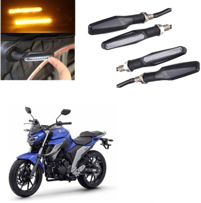 COMICAL Front, Rear LED Indicator Light for Yamaha FZ(Yellow)