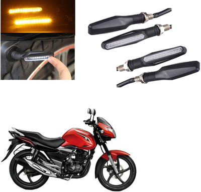 COMICAL Front, Rear LED Indicator Light for Suzuki GS 150R(Yellow)