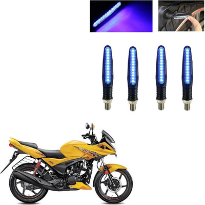 COMICAL Front, Rear LED Indicator Light for Hero Ignitor(Blue)