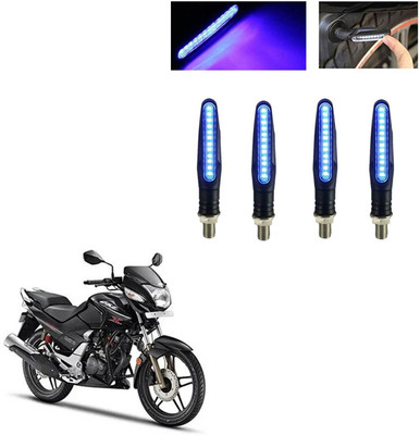 COMICAL Front, Rear LED Indicator Light for Hero CBZ Xtreme(Blue)