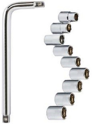 ASAONE High Grade 10Pcs Hex Socket Set. Socket Set(Pack of 10)