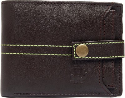 highscope Men Evening/Party Brown Artificial Leather Wallet(9 Card Slots)