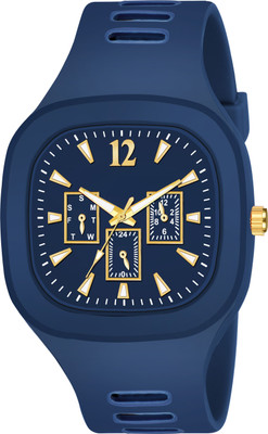 MAAN INTERNATIONAL ABBI-753-Blue Analog Watch  - For Men