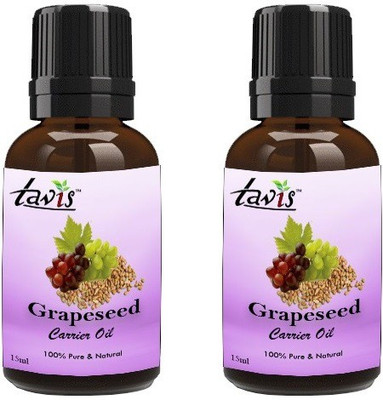 Tavis Grape Seed Oil - 30ml (Combo Pack of 2)(30 ml)