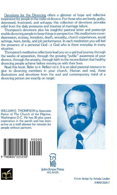 Devotions for the Divorcing(English, Paperback, Thompson William E.)