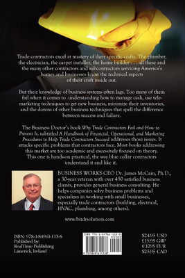 Why Trade Contractors Fail and How to Prevent It(English, Paperback, McCain James A)