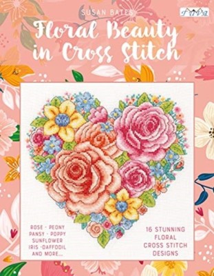 Floral Beauty in Cross Stitch(English, Paperback, Bates Susan)