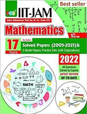 IIT JAM Mathematics Book For 2022, 17 Previous IIT JAM Mathematics Solved Papers And 5 Amazing Practice Papers, One Of The Best MSc Mathematics Entrance Book Among All MSc Entrance Books And IIT Books Paperback(Paperback, JBC PRESS) IIT JAM Mathematics Book For 2022, 17 Previous IIT JAM Mathematics Solved Papers And 5 Amazing Practice Papers, One Of The Best MSc Mathematics Entrance Book Among All MSc Entrance Books And IIT Books Paperback(Paperback, JBC PRESS)