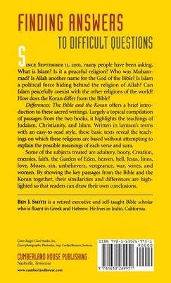 Differences: The Bible and the Koran(English, Hardcover, Smith Ben J.)