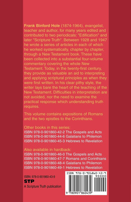 Romans and Corinthians(English, Paperback, Hole Frank B.)