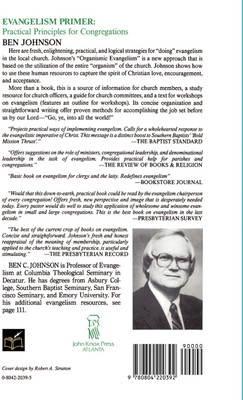 Evangelism Primer and Practical Principles for Congregations(English, Paperback, Johnson Ben Campbell)