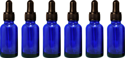nsb herbals 30 ml Glass Bottle(Pack of 6, Blue)