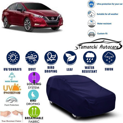 Tamanchi Autocare Car Cover For Nissan Universal For Car(Blue)