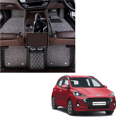 Drizon Leatherite 7D Mat For  Hyundai Grand i10 Nios(Black)