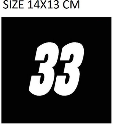 SARVAVIDYA Sticker & Decal for Car & Bike(White)