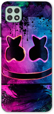 NDCOM Back Cover for Samsung Galaxy A22 5G Mrshmallo Printed(Multicolor, Hard Case, Pack of: 1)