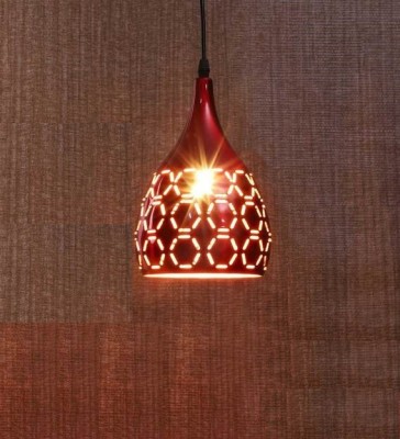 CARSTEN CARS-6 INCH CUTTING MEHROON HANGING Pendant Light/Hanging Light/Ceiling Light for Restaurant, Bedroom, Living Room and Home Decor Pendants Ceiling Lamp(Maroon)