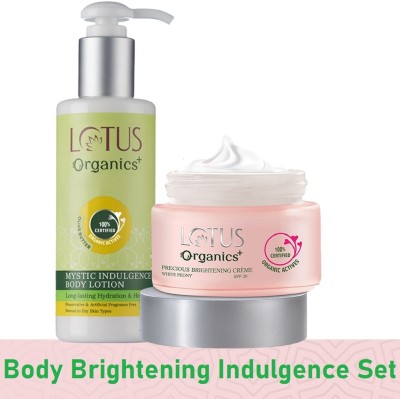 Lotus Organics+ Body Brightening Indulgence Set(2 Items in the set)