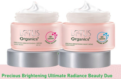 Lotus Organics+ Precious Brightening Ultimate Radiance Beauty Duo(2 Items in the set)