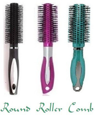 J & F Hair Styling Roller Comb Pack of 3
