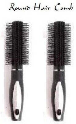 J & F Hair Styling Roller Comb Pack of 2