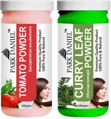 PARK DANIEL Natural Tomato Powder & Curry Leaf Powder Combo Pack of 2 Jars of 100 gms(200 gms)(200 g)