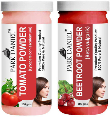 PARK DANIEL Natural Tomato Powder & Beetroot Powder Combo Pack of 2 Jars of 100 gms(200 gms)(200 g)