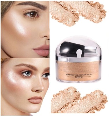 tanvi27 ILLUMINATOR SHIMMERY SHINY GLOW FACE MAKEUP HIGHLIGHTER Highlighter(GOLD)