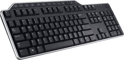 DELL KB522 Business Multimedia US English for Windows Wired USB Desktop Keyboard  (Black)