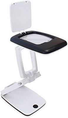 KGN Table Type Magnifier 3x Magnifying Glass(Black,White)