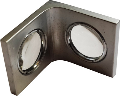AIW Double Lens Magnifier 10x,14x Magnifying Glass(Steel)