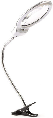 Abdullah Double Lens Magnifier 6x-2x Magnifying Glass(Silver)