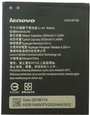 LIFON Mobile Battery For  Lenovo K3 Note K50-T5 A7000 A5500 A5600 A7600 3000mAh