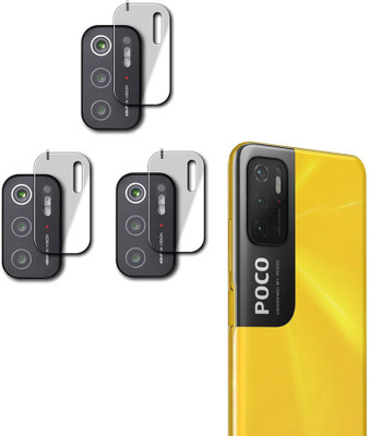 EZGER Back Camera Lens Glass Protector for POCO M3 Pro 5G(Pack of: 3)