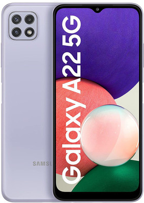 SAMSUNG Galaxy A22 5G (Violet, 128 GB)(8 GB RAM)