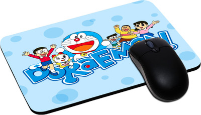 RADANYA Doraemon Cartoon Printed Premium Designer Mouse Pad for Computer_01 Mousepad(Multicolor)