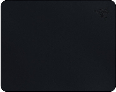 LipiWorld Mouse Pad with Stitched Edge, Premium-Textured Mouse Mat, Non-Slip Rubber Base, Water Resistance Coating Gaming Mousepad for Laptop, Desktop (250mmx210mmx4mm Pack-1) Non Slip Base Dual Sided Mousepad(Black)