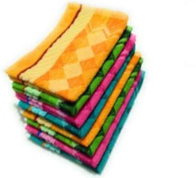 MEHAN'S Hand Kitchen Towels Multicolor Cloth Napkins(12 Sheets)