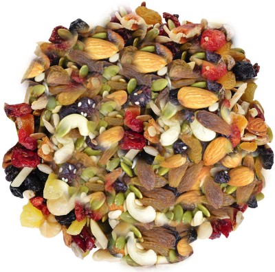 Midiron Nut Mix, Roasted Trail Mix Super food, Antioxidant and Protein Rich, Healthy Mix for Daily Use (100gm) Almonds, Cashews, Raisins, Watermelon, Cranberries(100 g)